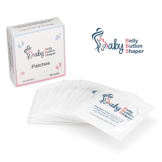 Baby Belly Button Shaper Patch Box With 30 Units - Baby Belly Button Shaper