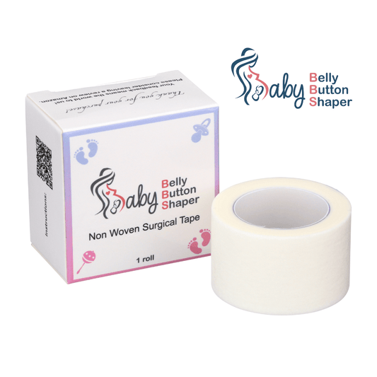 Baby Belly Button Shaper Medical Paper Tape With 10 Yards of 1 Inch Thick - Baby Belly Button Shaper